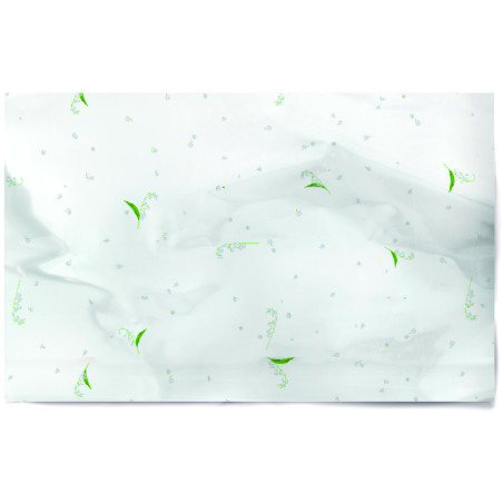 Polypro Parfum motif brin de muguet 25 x 30 cm