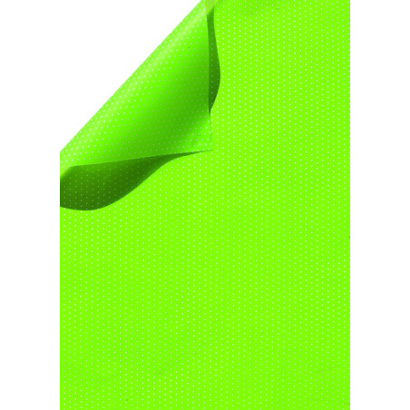 Papier nacré "pois" recto verso 80 x 40 cm 35 µ