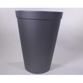 vase plastique (intérieur référence 537326) gris  
