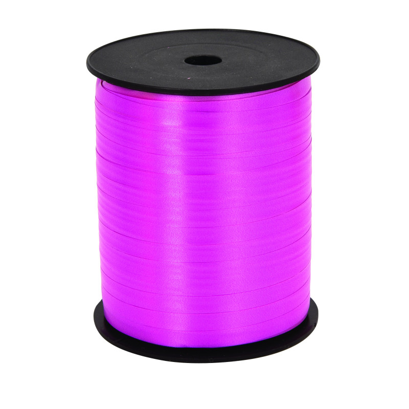 Bolduc Lisse 7 Mm X 500 M - Bleu Brillant, Pour Emballage Cadeaux - 9