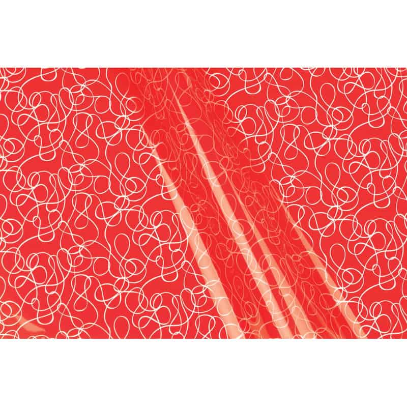 Papier imprimé "boucles" 35µ L. 40 M x l. 80 cm Papier imprimé "boucles" 35µ L. 40 M x l. 80 cm