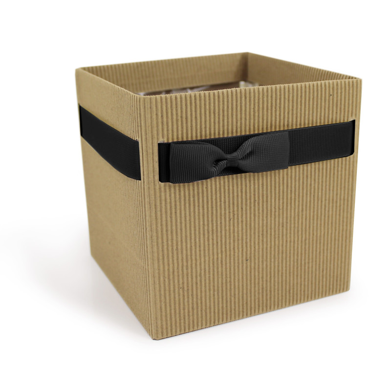 Boite carton Simply L. 12 x l. 12 x H. 12,5 cm