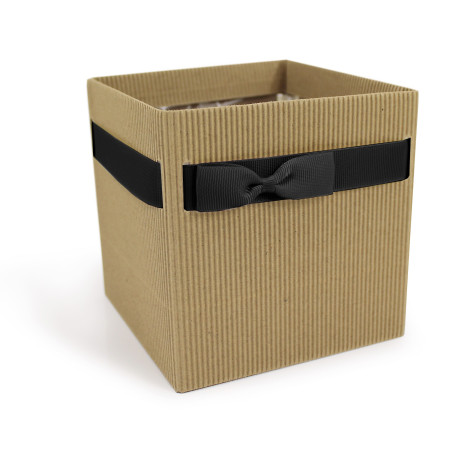 Boite carton Simply L. 12 x l. 12 x H. 12,5 cm