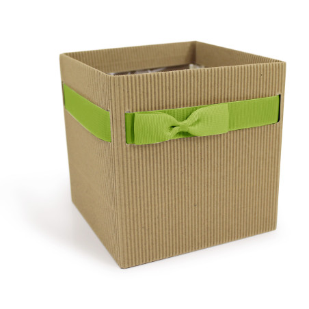 Boite carton Simply L. 12 x l. 12 x H. 12,5 cm