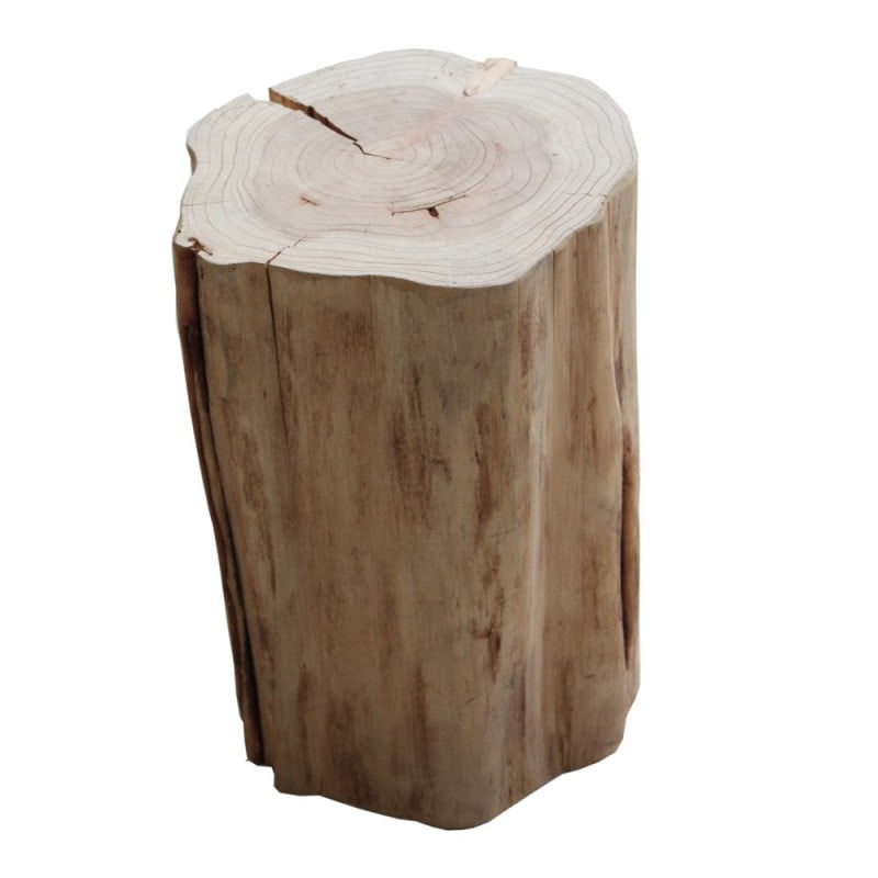 Tabouret bûche naturelle Tabouret bûche naturelle