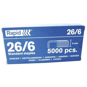 Agrafes 26/6 rapid