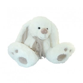 Lapin avec écharpe 25 cm - Liam