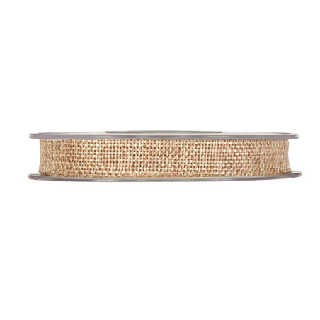 Ruban jute L. 15 m x l. 15 mm