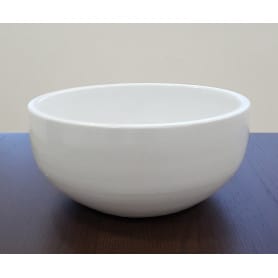 Coupe ronde céramique D. 25 x H. 11 cm