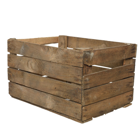 Caisse en bois brut Thomy - Décoration intérieure