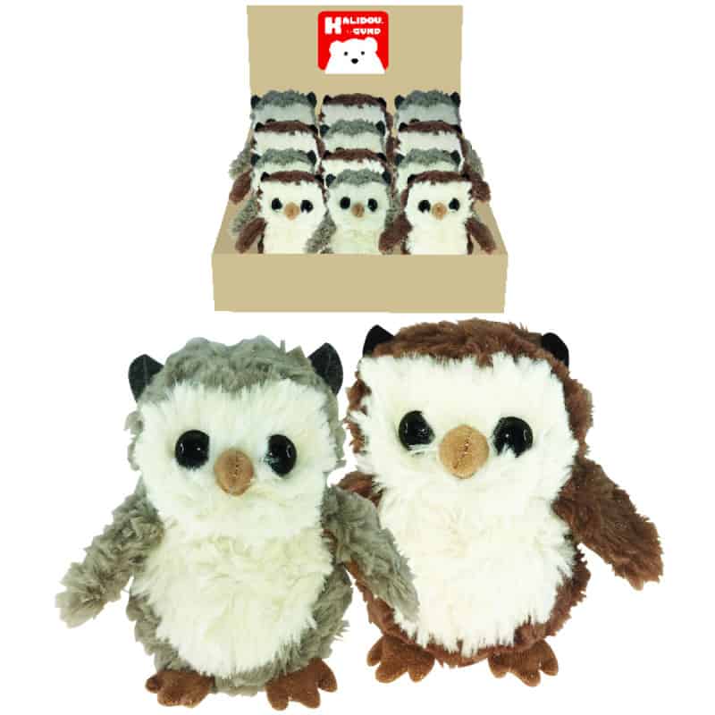 Peluches hiboux - Grossiste peluches