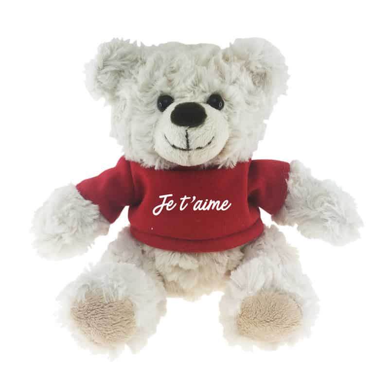 Ourson message "je t'aime" Ourson message "je t'aime"