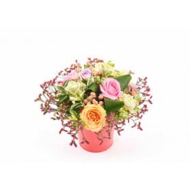 Pot de fleurs en zinc Sorbet - grossiste fleuriste