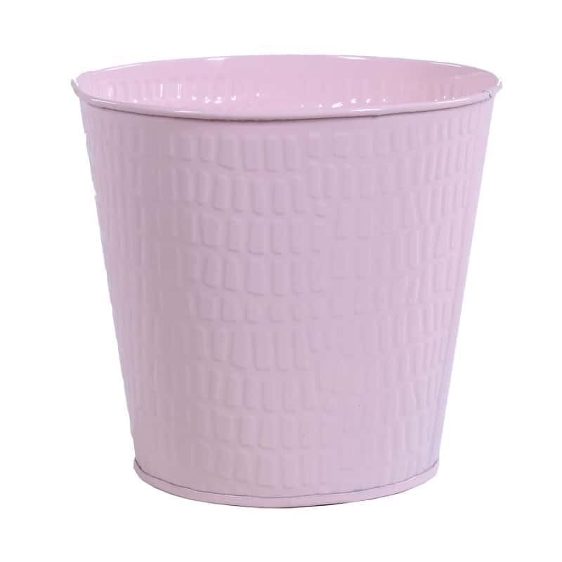 Pot de fleurs rond en zinc Cupcake - grossiste déco Pot de fleurs rond en zinc Cupcake - grossiste déco