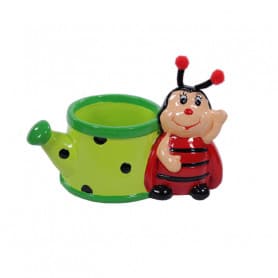 Pot arrosoir céramique Mirabelle la coccinelle - Accessoire fleuriste