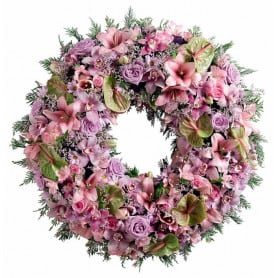 Paire de 14" Floral Oasis Mousse Humide Plastique Arrière Couronne Bagues Funeral Wreath 