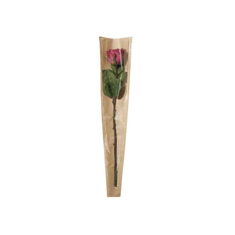 Housse à rose kraft Housse à rose kraft