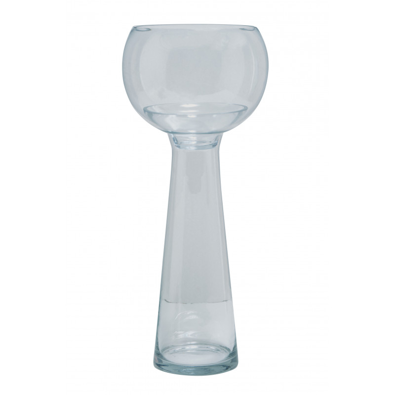 Vase en verre bulbe Dildon - Matériel fleuriste