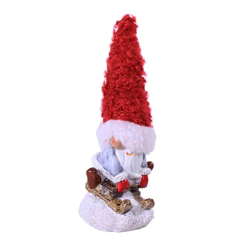 Père Noël Skieur - Grossiste décoration florale