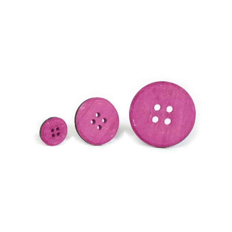 Boutons en bois colorés Avagny - Grossiste fleuriste Boutons en bois colorés Avagny - Grossiste fleuriste