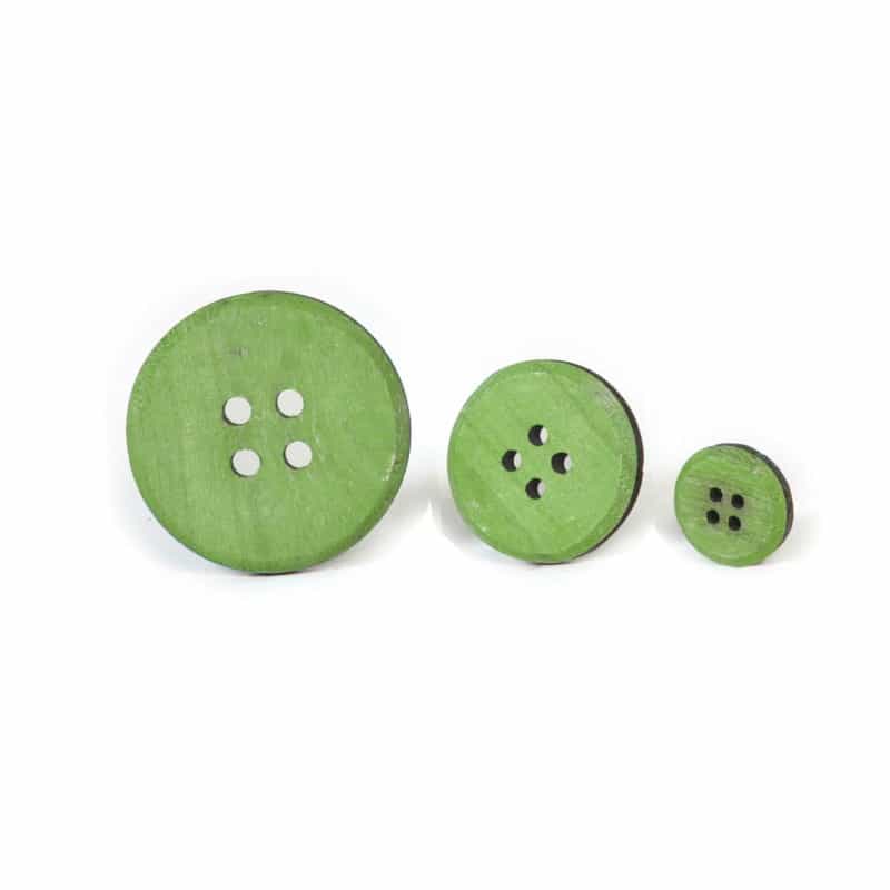 Boutons en bois colorés Avagny - Grossiste matériel fleuriste Boutons en bois colorés Avagny - Grossiste matériel fleuriste
