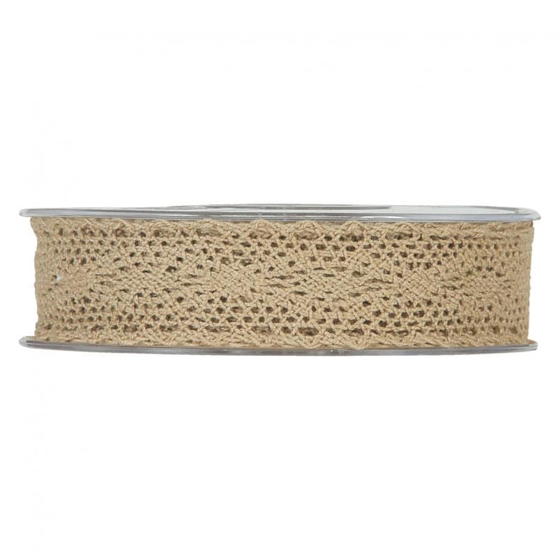 Ruban dentelle crochet Damia - Grossiste fleuriste Ruban dentelle crochet Damia - Grossiste fleuriste