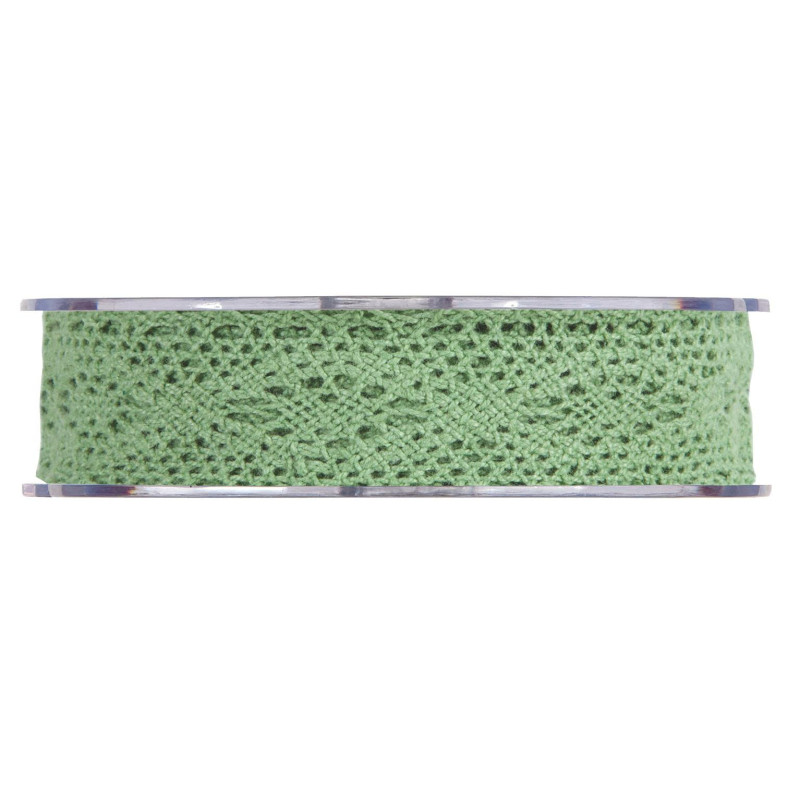Ruban dentelle crochet Damia - Grossiste fleuriste