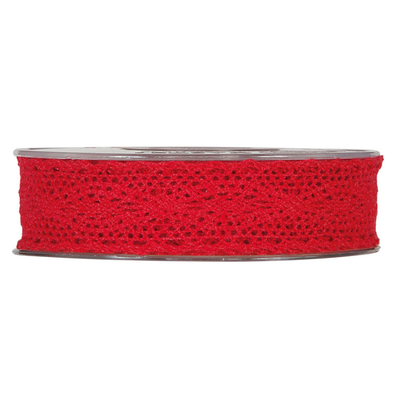 Ruban dentelle crochet Damia - Grossiste fleuriste