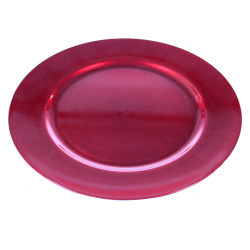 Assiette ronde Belker - Grossiste fleuriste