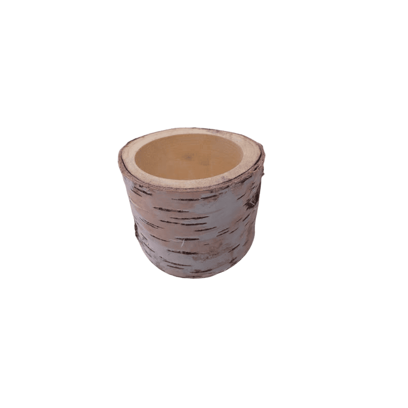 Cache-pot bûche Woudy - Grossiste fleuriste Cache-pot bûche Woudy - Grossiste fleuriste