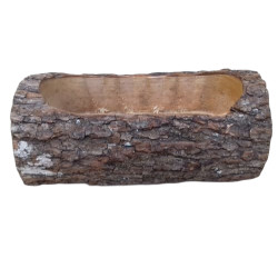 Jardinières en bois naturel Boulteau - Grossiste noel