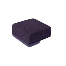 Demi cube en mousse avec base noire Oasis - Grossiste mousse florale