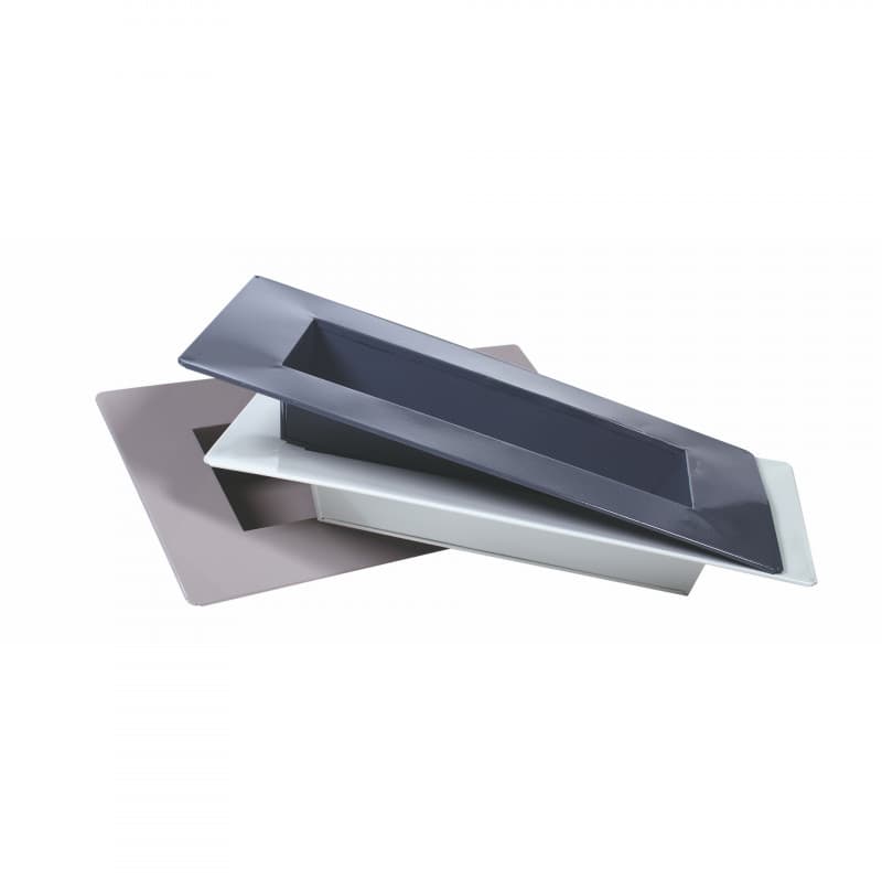 Plateau carré métal assortis L. 24 x l. 8 x H. 5 cm Plateau carré métal assortis L. 24 x l. 8 x H. 5 cm