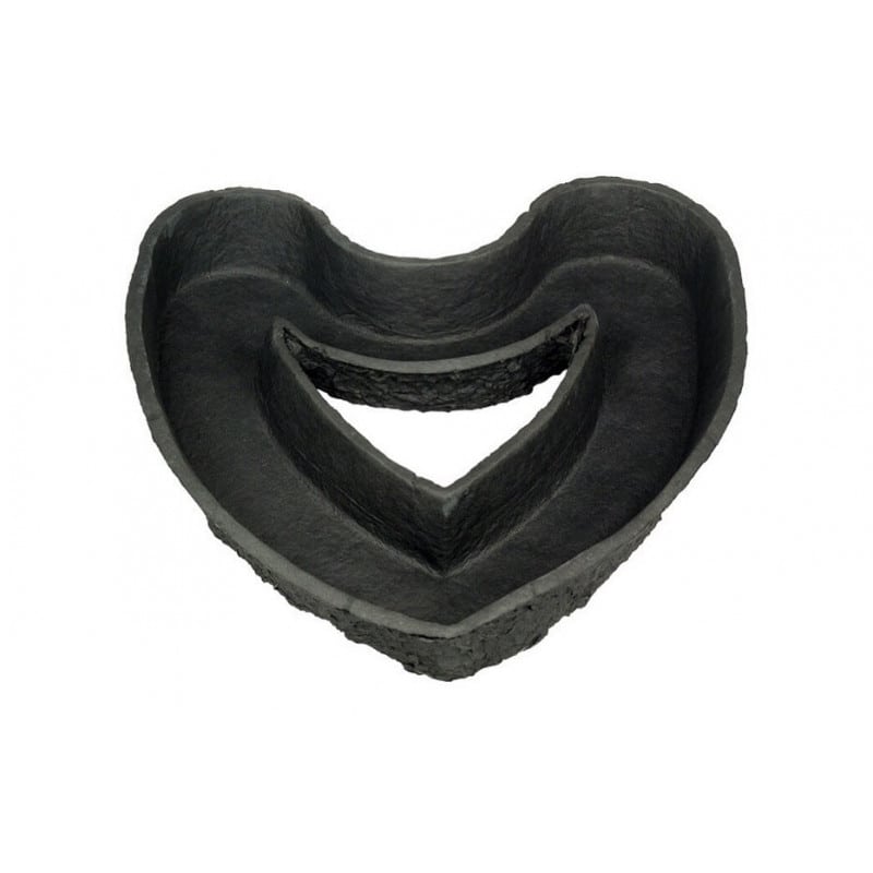 Cœur ouvert Biolit Black - Grossiste fleuriste mousse florale Oasis Cœur ouvert Biolit Black - Grossiste fleuriste mousse florale Oasis
