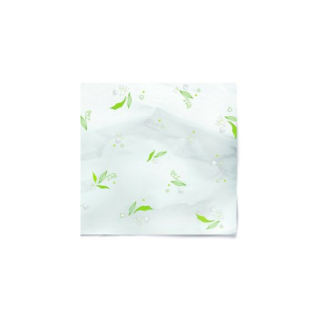 Rame muguet cello imprimé Zabeth 30µ - Matériel fleuriste
