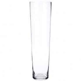 Vase conique en verre Koupy