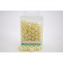 Perles en plastiques ivoires Karzo - 2 tailles