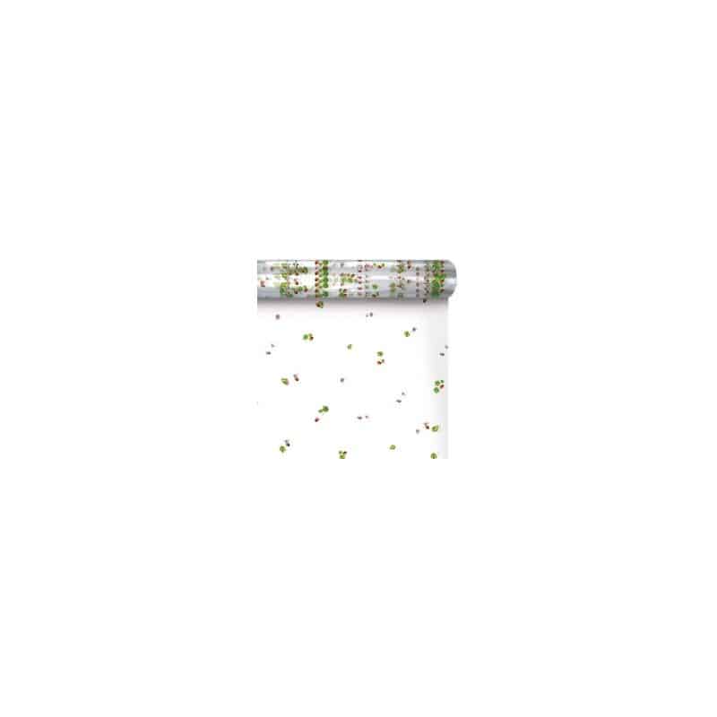 Papier polypro imprimé 35µ 0,80 x 120M - Grossiste fleuriste Papier polypro imprimé 35µ 0,80 x 120M - Grossiste fleuriste
