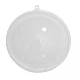 Boule plastique transparente