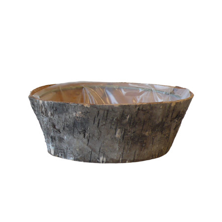 Coupe ronde écorce Coneda - Grossiste composition florale déco