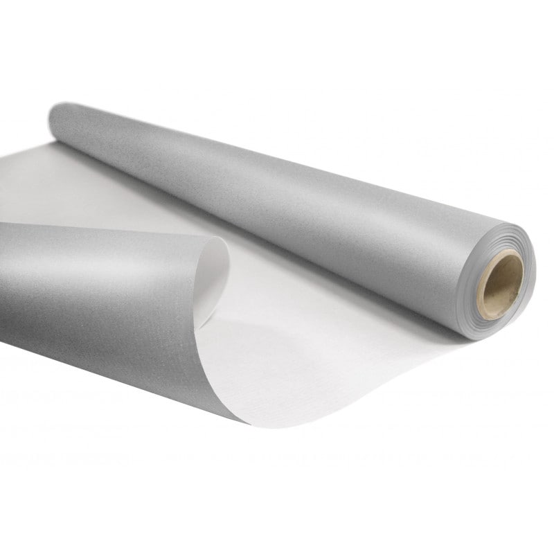 Papier kraft blanchi métalisé Lakola - Matériel pour fleuriste déco Papier kraft blanchi métalisé Lakola - Matériel pour fleuriste déco