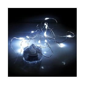 Guirlande led blanche Elmir - Grossiste décoration noel