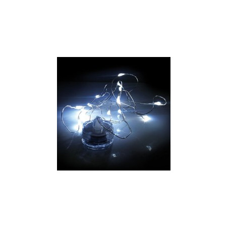 Guirlande led blanche Elmir - Grossiste décoration noel