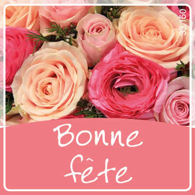 Etiquettes Adhesives Bonne Fete Lena Grossiste Cache Pot Fleuriste