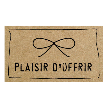 Étiquettes adhésives Plaisir d'offrir Loline - Matériel pour fleuriste