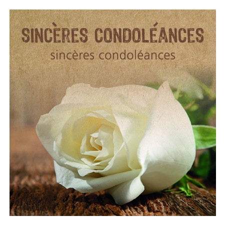 Étiquettes adhésives Sincères adhésives Lihana - Grossiste fleuriste