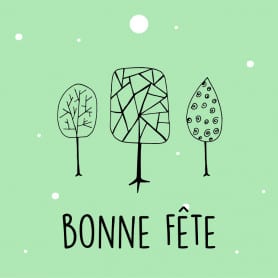 12 cartes de circonstance Bonne fête Mandine - Grossiste déco intérieure