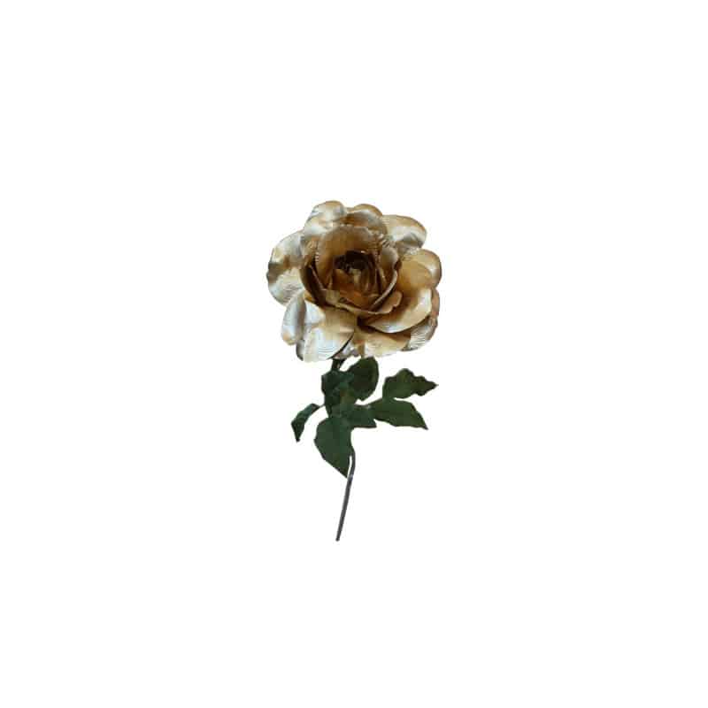 Rose or Juliette - décoration noël fleurs artificielles composer