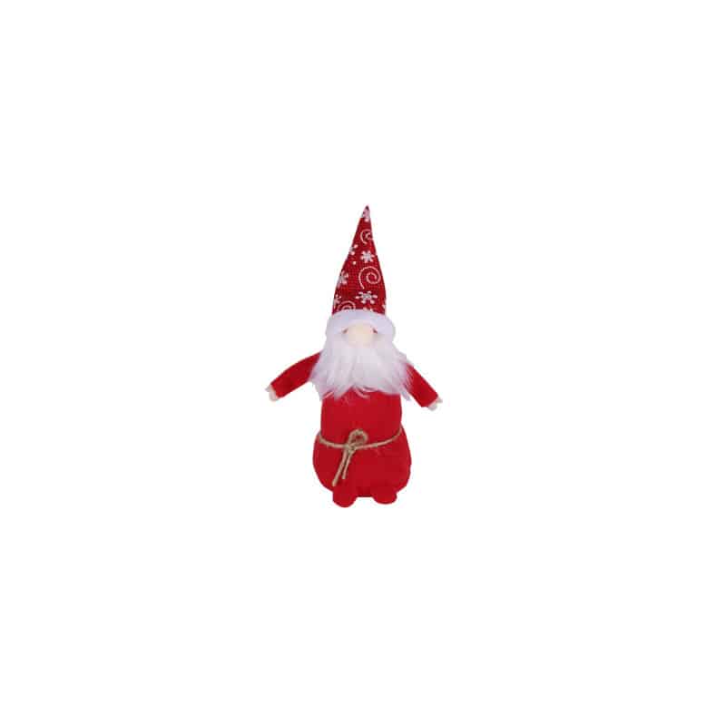 Père noel bonnet flocon Billy - grossiste fleuriste Père noel bonnet flocon Billy - grossiste fleuriste