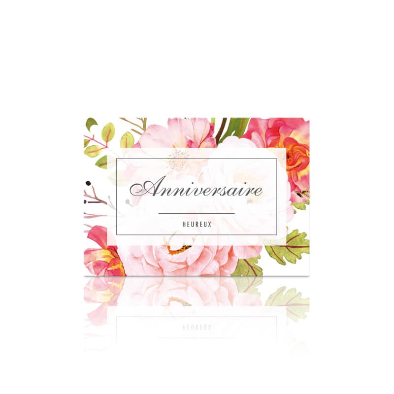 10 cartes de circonstance Heureux anniversaire - Grossiste décoration 10 cartes de circonstance Heureux anniversaire - Grossiste décoration